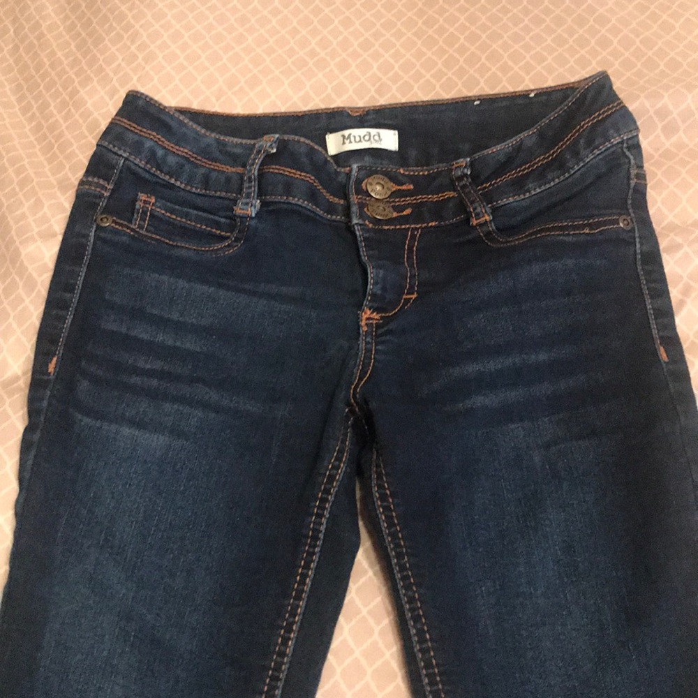 Like new. Mudd jeggings.